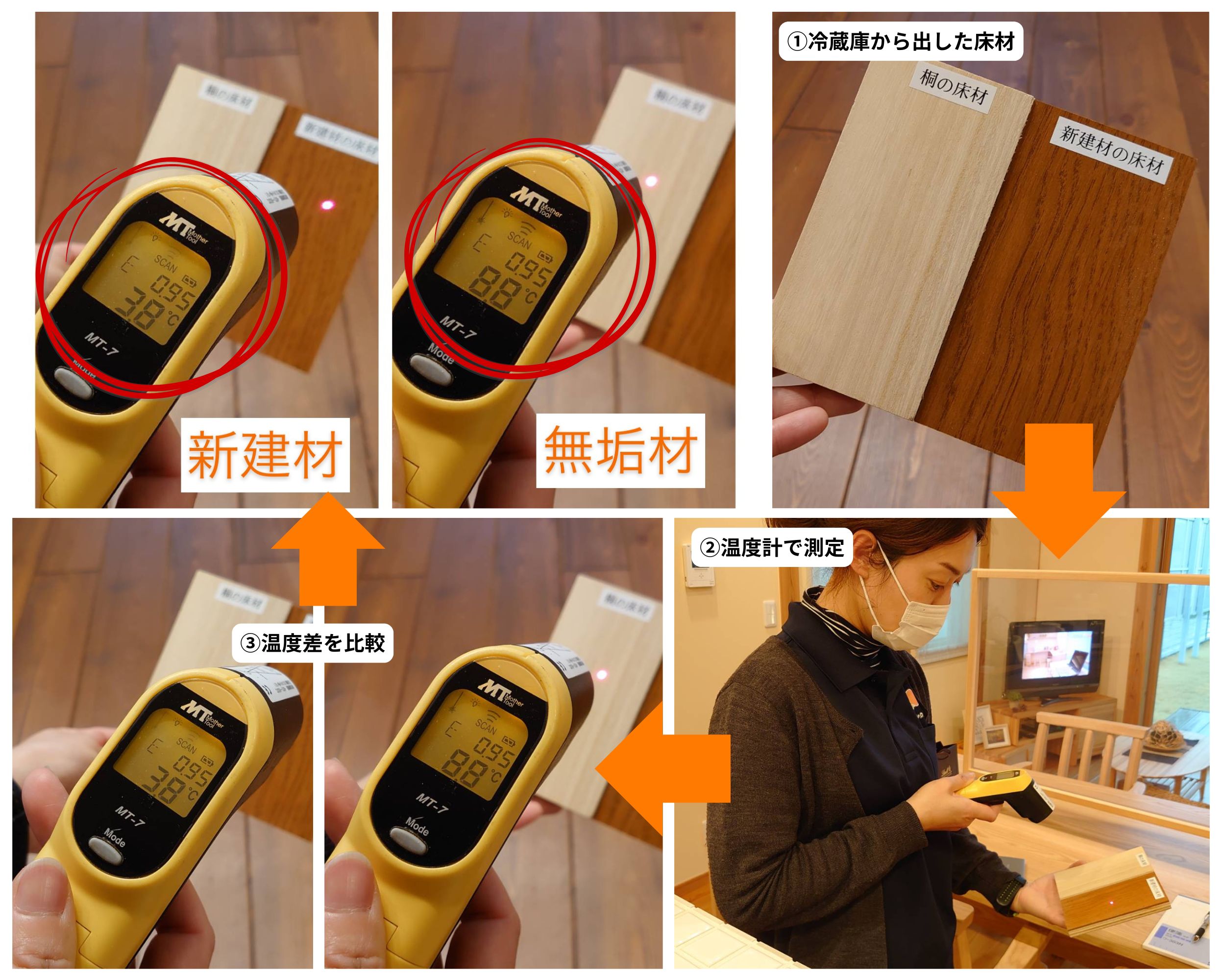 【検証】暖房をつけても寒い原因は「床」にあり！無垢床が冬でも冷たくない秘密