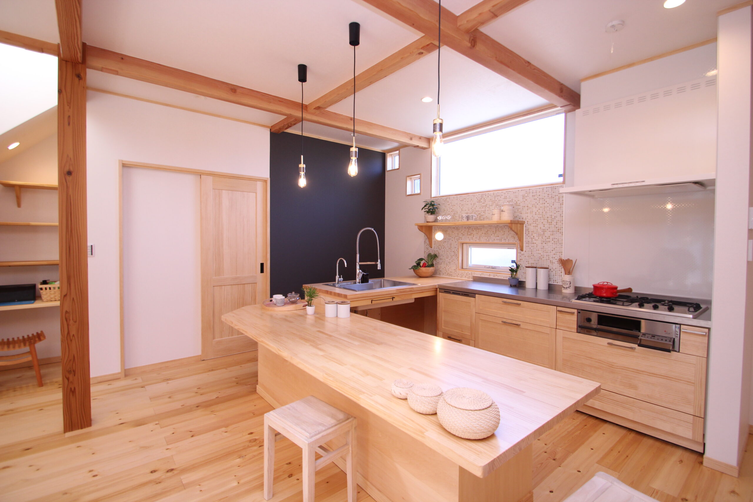 ウッドワンと造作の組み合わせ